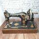 Antique Singer Sewing Machine Possibly 1910's Manual Crank