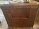 Antique Singer Sewing Machine With Cabinet