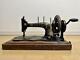 Antique Singer Sewing Machine With Case