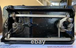 Antique Singer Sewing Machine in Dome Carry Case + Small Steel Case Old Vintage