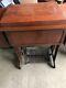 Antique Singer Sewing Machine Withcabinet No Treadle