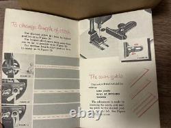 Antique Singer Toy Sewing Machine With Box and Instruction Manual Free Shipping