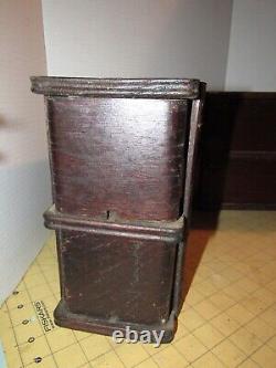 Antique Singer Treadle Sewing Machine Drawer Set, 4 Drawer in Frame / Carriage