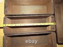 Antique Singer Treadle Sewing Machine Drawer Set, 4 Drawer in Frame / Carriage