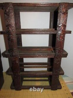 Antique Singer Treadle Sewing Machine Drawer Set, 4 Drawer in Frame / Carriage