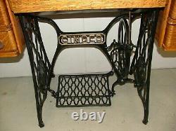 Antique Singer Treadle Sewing Machine, Model/Class 127