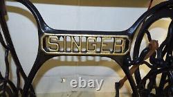 Antique Singer Treadle Sewing Machine, Model/Class 66