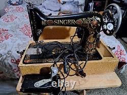 Antique Singer Treadle Sewing Machine Model G9241994, 1900's WORKS