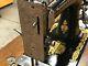 Antique Singer Treadle Sewing Machine Withcabinet 1908