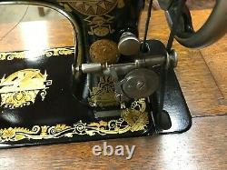 Antique Singer Treadle Sewing Machine withcabinet 1908