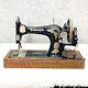 Antique Singer Hand-cranked Sewing Machine 1920, Manual Tabletop Model From Jp