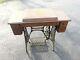 Antique Singer Sewing Machine And Desk. G Series Serial Number G0795029