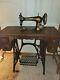 Antique Vintage 1893 Singer Sewing Machine With Foot Treadle &