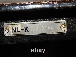 Antique/Vintage Singer NL-K 8076132 #15 Treadle Sewing Machine Only Estate Find