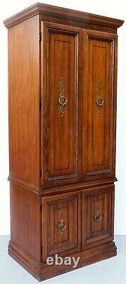 Antique/Vtg Singer Model 380 Space Saver Wood Sewing Cabinet Home Office Desk
