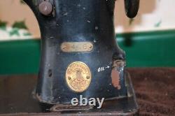 Antique Workhorse SINGER Model 44-10 Wheel Foot Industrial Sewing Machine Head