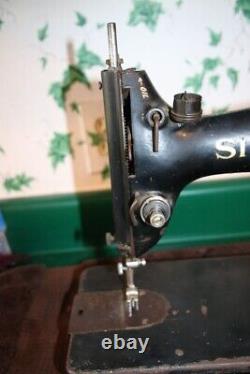 Antique Workhorse SINGER Model 44-10 Wheel Foot Industrial Sewing Machine Head