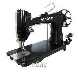 Antique industrial Singer 103K heavy duty sewing machine canvas DENIM tailors