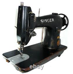 Antique industrial Singer 95K10 heavy duty sewing machine 95-10 DENIM LEATHER