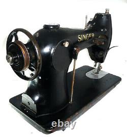 Antique industrial Singer 95K10 heavy duty sewing machine 95-10 DENIM LEATHER