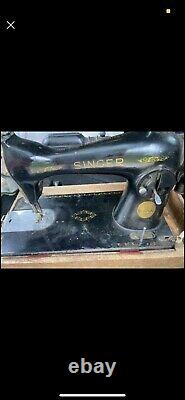 Antique sewing machine singer Working W Light