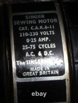 Antique singer 221 featherweight sewing machine 220V 230V