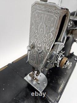 Antique singer featherweight sewing machine