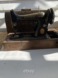 Antique singer sewing machine