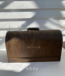 Antique singer sewing machine