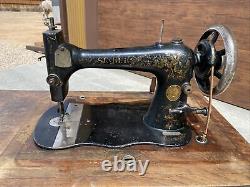 Antique singer treadle sewing machine