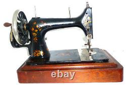 Antique vintage SINGER V. S. 39-2 vibrating shuttle sewing machine SUPER RARE vtg