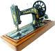 Antique Vintage Singer 48k Black Wheel Sewing Machine Hand Crank Original Rare