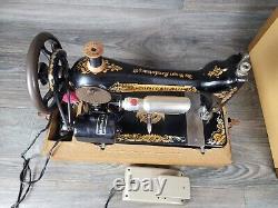 Beautiful Antique Singer Sewing Machine Head Only Sphinx Patented 1880 #16260617