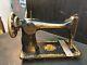 Beautiful Antique Singer Sewing Machine Head Only Sphinx Early 1900s