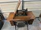 Beautiful Antique Treadle Singer Sewing Machine. 6 Drawer Model