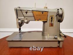 Beautiful Singer 328K Vintage 1960's Sewing Machine Tested And Working