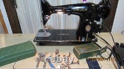 Beautiful Singer Vintage Model 201 Gear Driven Machine