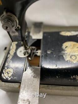 Beautiful Working Antique Singer Sewing Machine Head Model 27 Sphinx