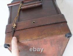 Coffin Case 1911 Singer 28(k) 28 Antique VS Hand Crank Sewing Machine 128 27 127