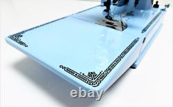 Desk Dave's BABY BLUE Singer Featherweight 221 Sewing Machine