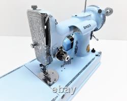 Desk Dave's BABY BLUE Singer Featherweight 221 Sewing Machine