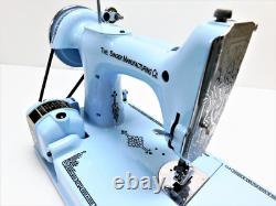 Desk Dave's BABY BLUE Singer Featherweight 221 Sewing Machine