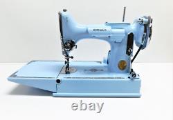 Desk Dave's BABY BLUE Singer Featherweight 221 Sewing Machine