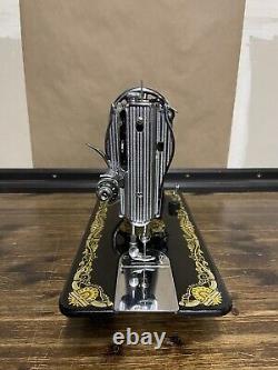 Early 1900s Antique Singer Sewing Machine Sphinx Model Excellent Condition
