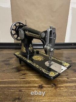 Early 1900s Antique Singer Sewing Machine Sphinx Model Excellent Condition