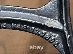 Early Antique Singer Sewing Machine Treadle Base Cast Iron Clean Original Paint