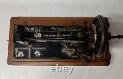 Early Singer 48K sewing machine 1900 P358402