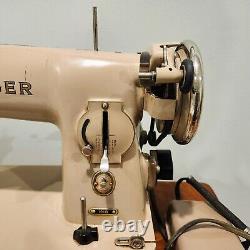 Excellent 1950s Singer Sewing Machine 191 B Fully Tested Sews Amazing France