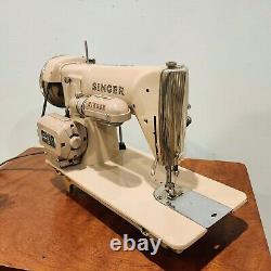 Excellent 1950s Singer Sewing Machine 191B Fully Tested Sews Amazing