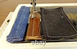 FULLY SERVICED 1931 SINGER 66 Sewing Machine Leather, Denim, Canvas